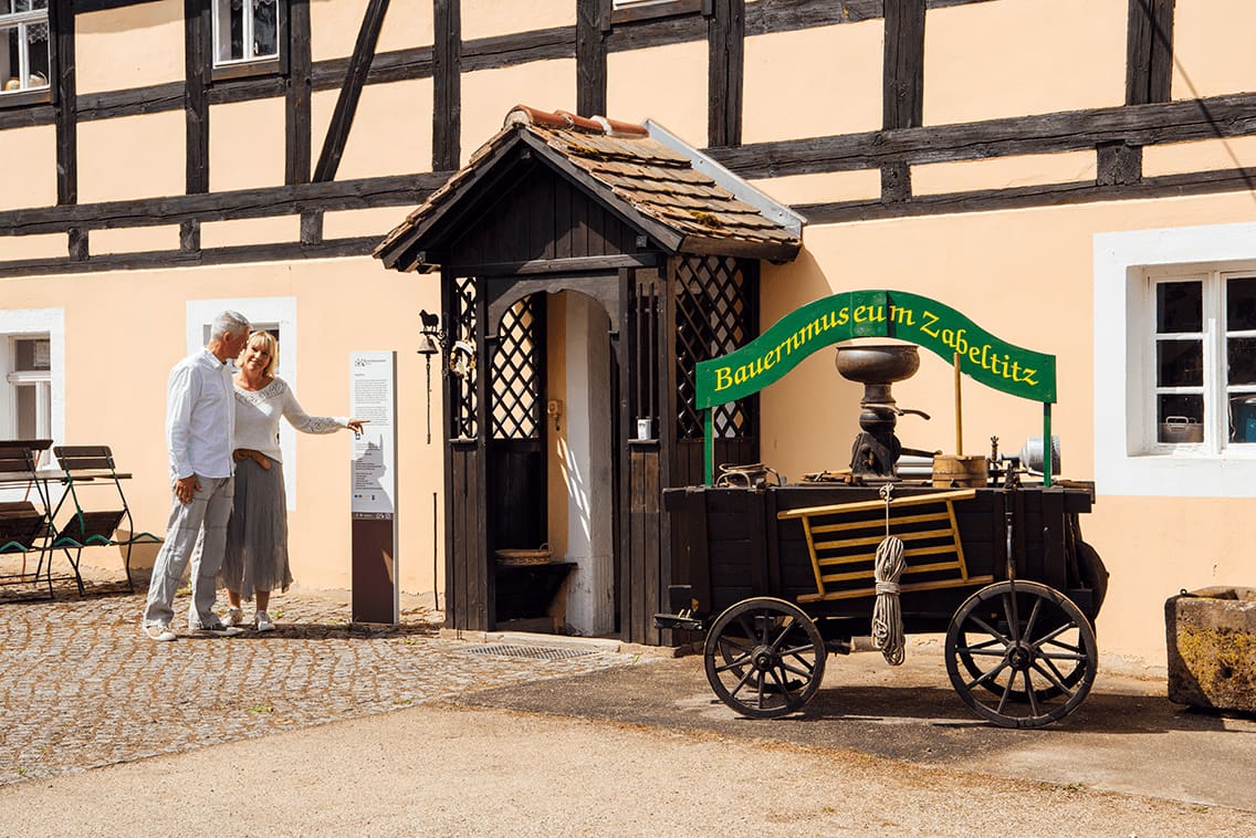 Das Bauernmuseum in Zabeltitz veranschaulicht das Landleben vergangener Jahrhunderte.