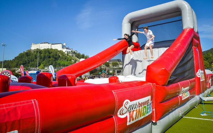 Servus bewegt Kinder Aktionstag in Salzburg