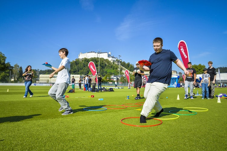 Servus bewegt Kinder Aktionstag Salzburg