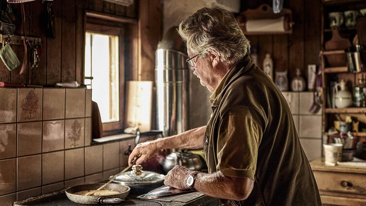 Bergbauer, Küche, kochen