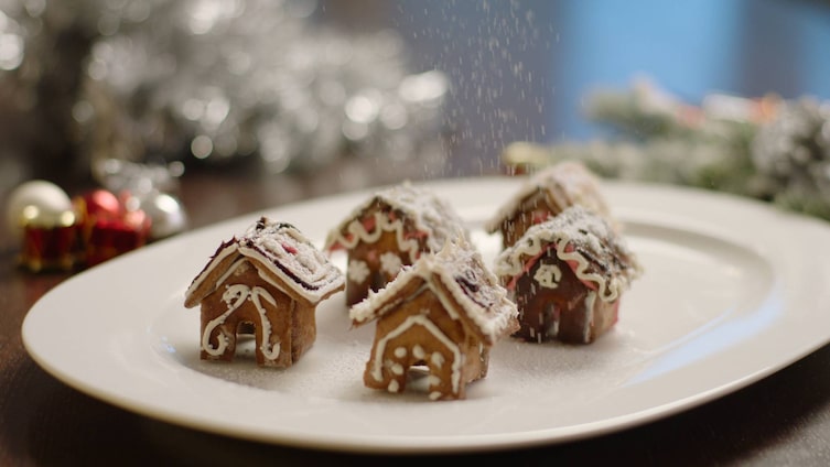 Lebkuchenhaus, Weihnachtsgeschenk, Agrana