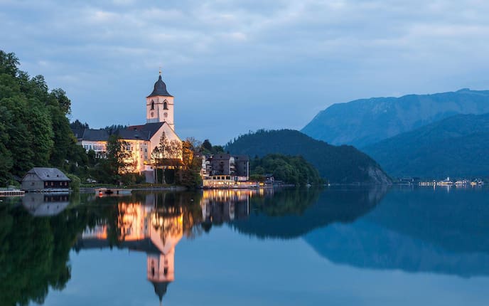 St. Wolfgang am Wolfgangsee im wunderschönen Salzkammergut (Foto: Mauritius Images)