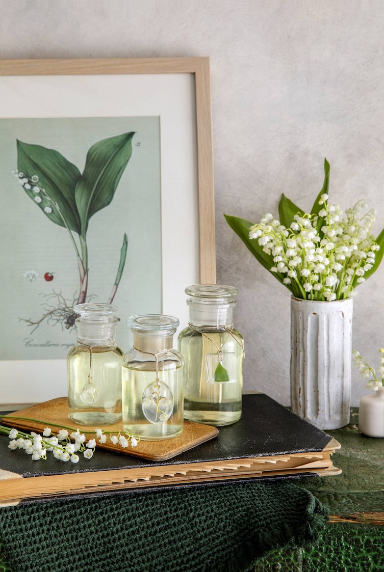 Deko mit Maiglöckchen