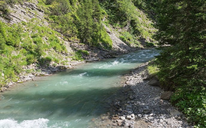 Lech Fluss Heimatleuchten
