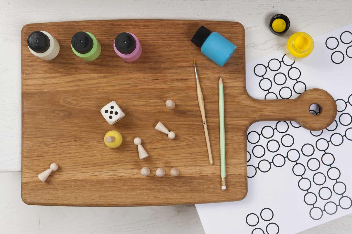  Mensch ärgere dich nicht" mit Kindern s... - Servus Bildidee 