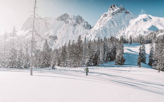 Winter im Nationalpark Gesaeuse