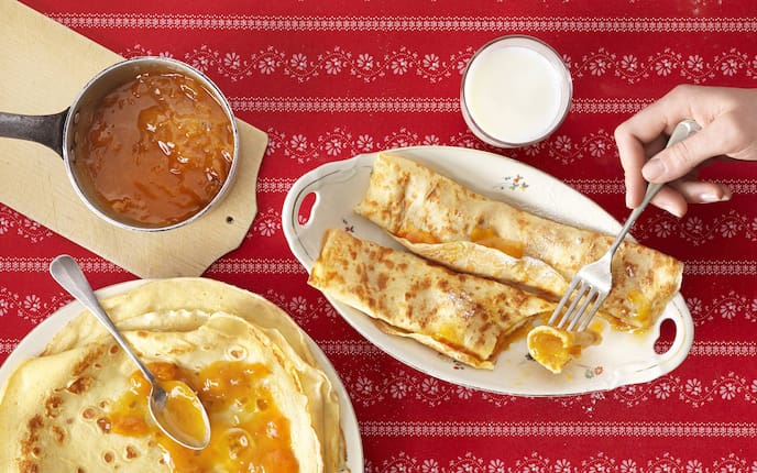 Palatschinken, Rezepte, Servus