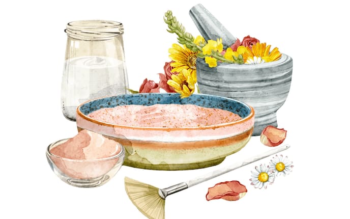 Gesichtsmaske Sommerkräuter Kräuter