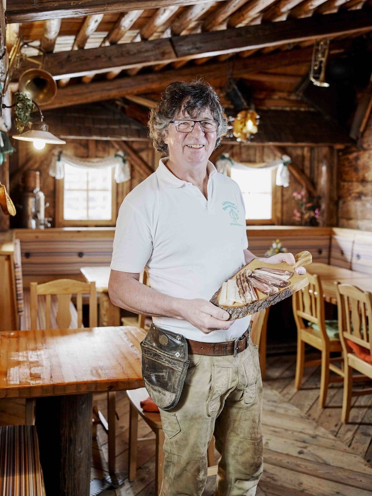 Sepp Göttfried, Göttfrieds Speckhütt’n