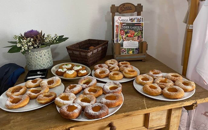 Backen, Bauernkrapfen, Servus Akademie