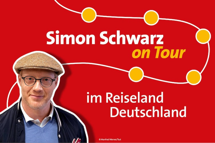 Simon Schwarz on Tour im Reiseland Deutschland