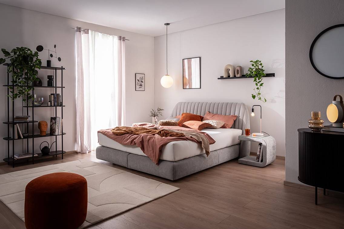 Das Boxspringbett SUAVIS von ADA.