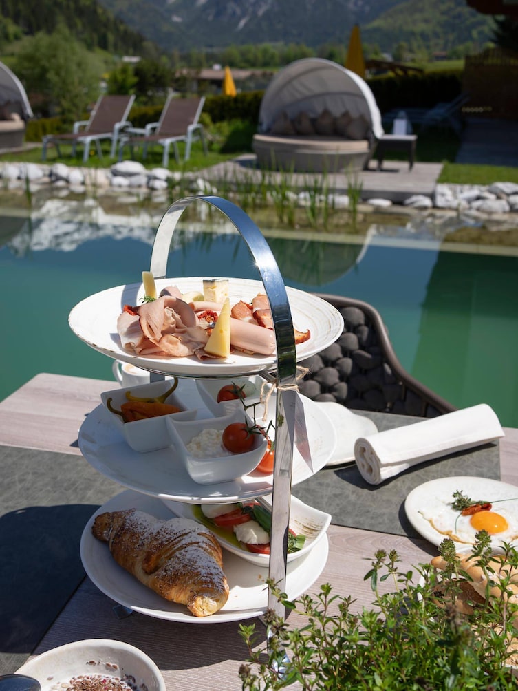 Frühstück in den Bergen Unterlechner