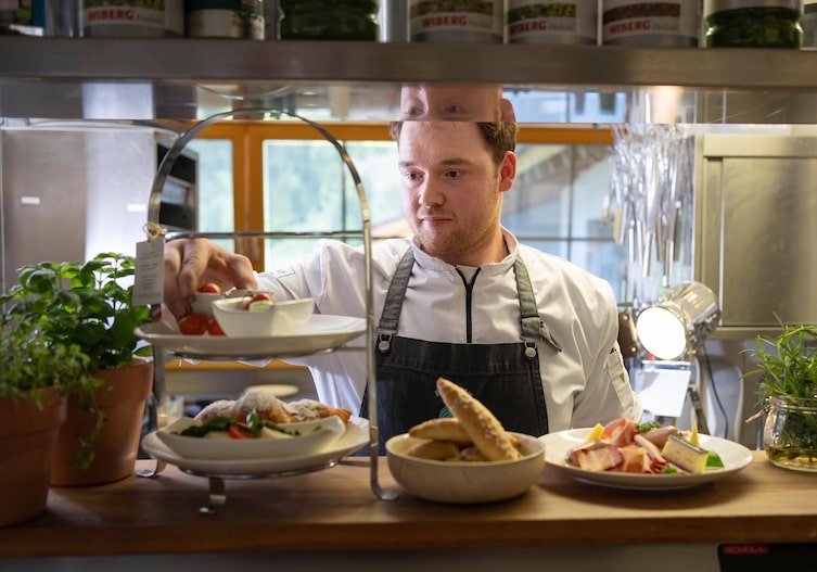 Frühstück in den Bergen Unterlechner