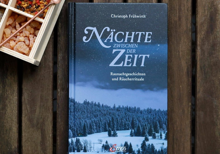 Buchcover „Nächte zwischen der Zeit“ Raunachtgeschichte und Räucherrituale von Christoph Frühwirth