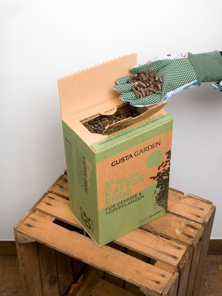 Tchibo, Kaffee-Erde Pellets, Naturdünger