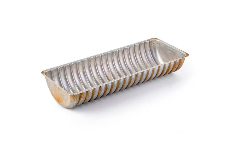 Rehrückenform für den bekannten Kuchen in Alu