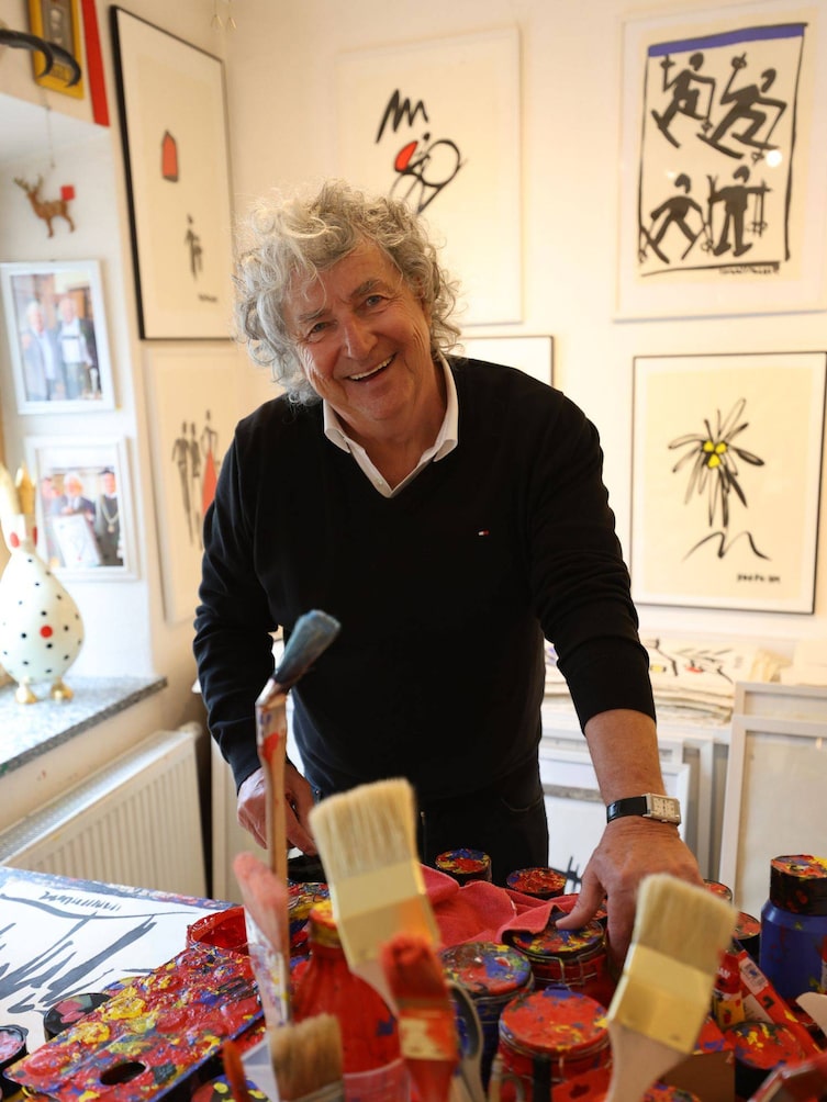 Hans Salcher, Osttirol, Künstler, Atelier