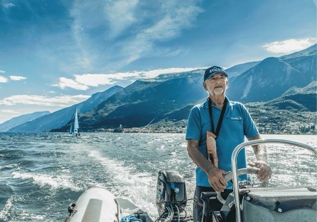 Gardasee, Malcesine, Segelschule, Heinz Stickl
