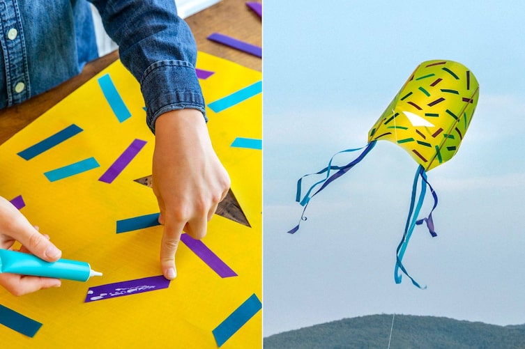 Drache basteln, Anleitung