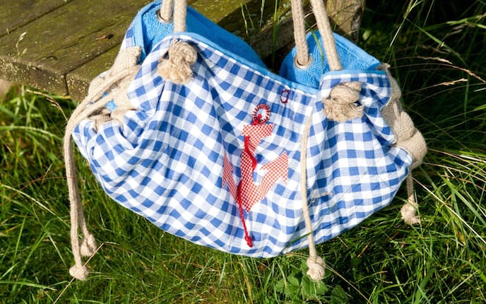 Badetasche, selber machen