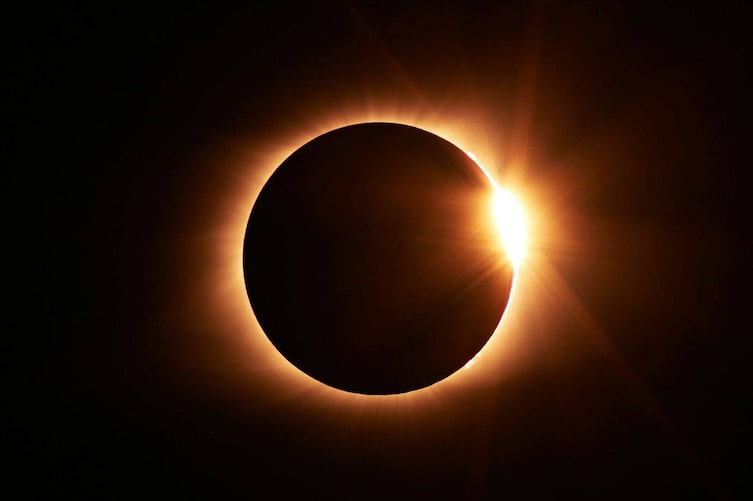 Sonnenfinsternis, totale Sonnenfinsternis