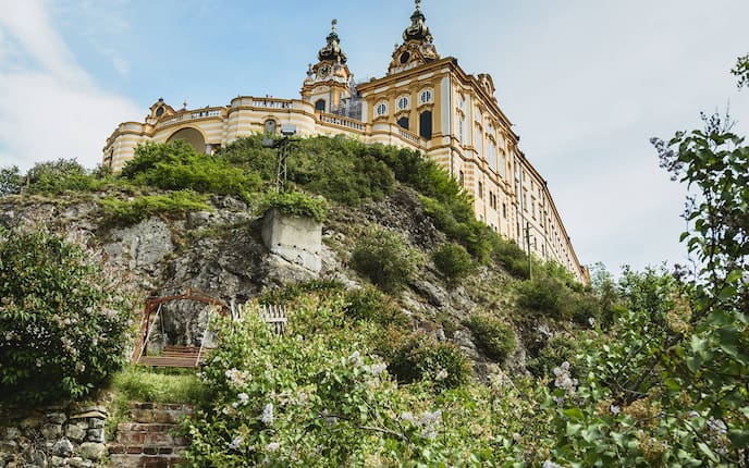 Stift Melk, Stifte in Österreich, Kloster, Klosterbrauerei, Stiftsbrauerei, Stiftsbräu