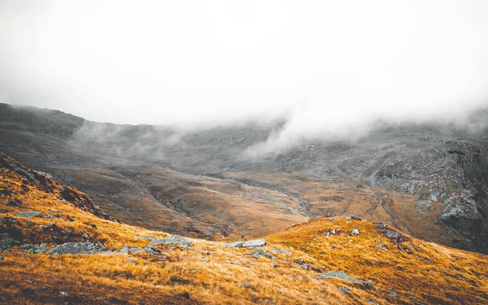 karge Lanschaft im Sarntal