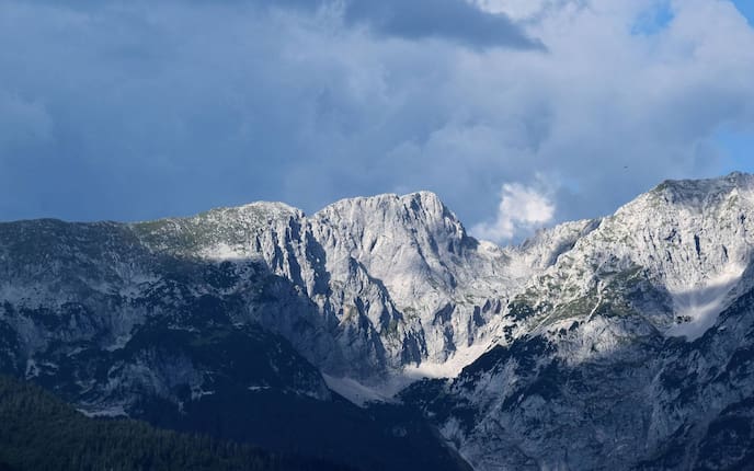 Blick auf Wilder Kaiser