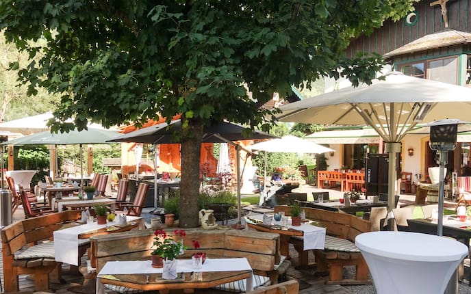 Ausflüge, Wirtshaus, Bertahof, Bad Hofgastein, Gastgarten, Salzburg