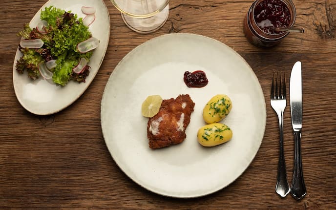 Wirtshaus, Döllerers Genusswelten, Kalbsbries, Golling, Salzburg