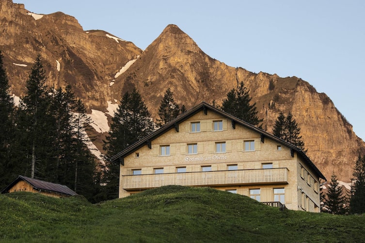 Wirtshaus, Edelweiss am Öberle, Vorarlberg, Alpengasthof