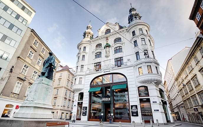 Ausflüge, Wirtshaus, Lugeck, Außenansicht, Wien