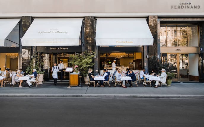 Ausflüge, Wirtshaus, Meissl & Schadn, Außenansicht, Wien
