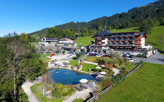 Ausflüge, Wirtshaus, Penzinghof, Außenansicht, Oberndorf, Tirol