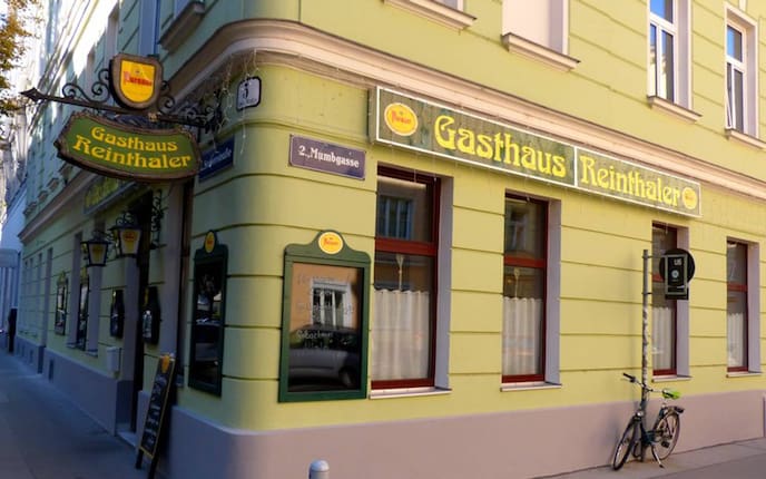 Ausflüge, Wirtshaus, Gasthaus Reinthaler, Außenansicht, Wien