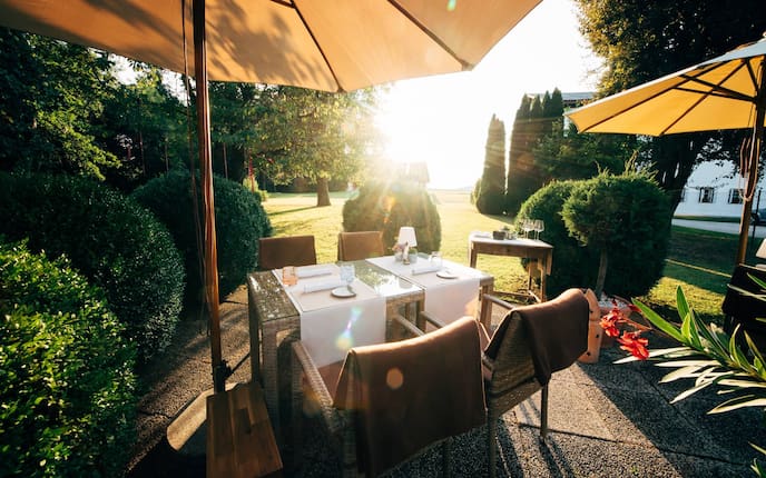 Ausflüge, Wirtshaus, Restaurant Moritz, Gastgarten, Grafenstein, Kärnten