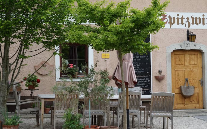 Ausflüge, Wirtshaus, Spitzwirtin, Gastgarten, Alkoven, Oberösterreich