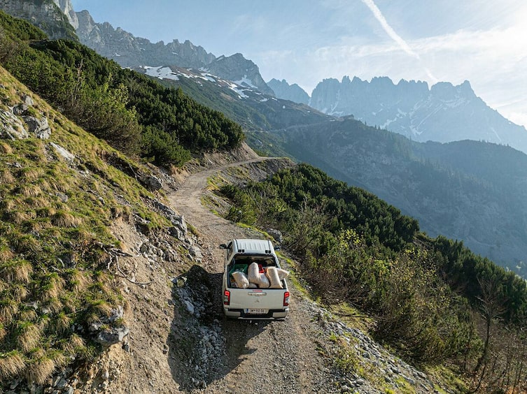 Terassen bauen, Gruttenhütte, Heimatleuchten