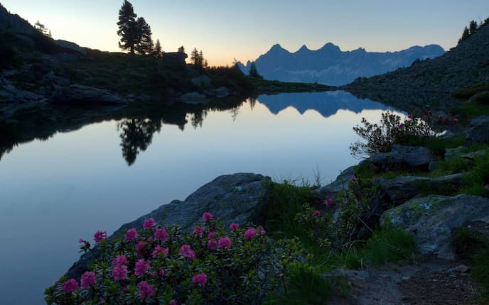Bergseen, Österreich, Ausflug, Servus