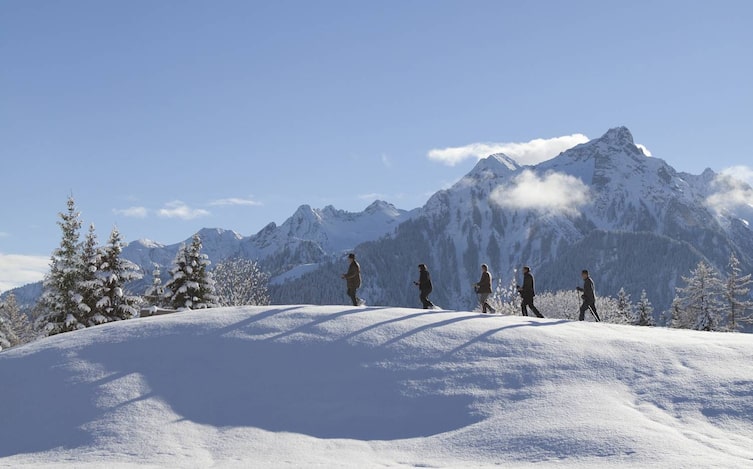 Brandnertal, Vorarlberg, Schneelandschaft, Ausflug, Schneeschuhwanderung