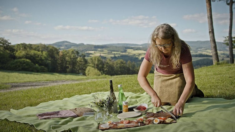 Gasthaus Langthaler, Picknick im Freien, Heimatleuchten