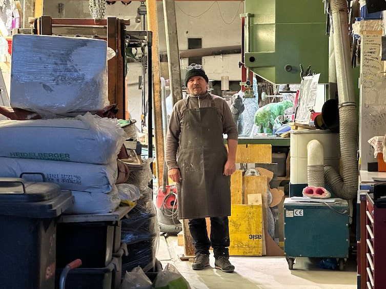 Serfaus Fiss Ladis, Künstler Walter File