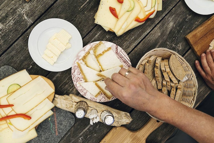 selbstgemachter Käse