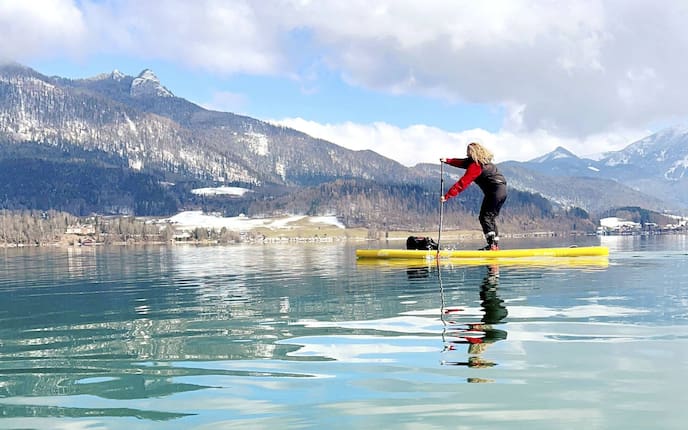 Heimatleuchten, Salzburg, Seen, Stand-Up-Paddling