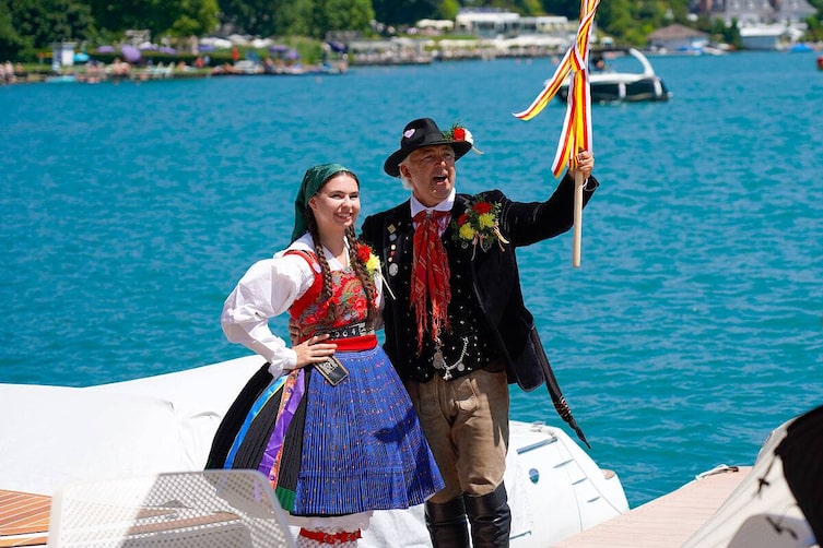 Kirchtagslader am Wörthersee.