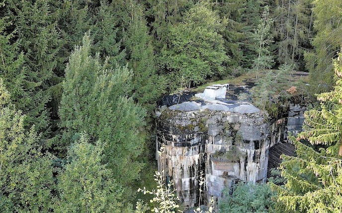 Alte Bunderanlagen im Eisacktal