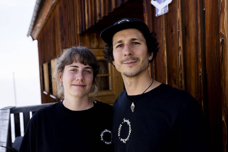 Laura Gallonetto und Patrick Juriga, Sudetendeutschen Hütte