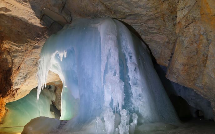 Eisriesenwelt Werfen, Salzburg, Ausflug, Höhle