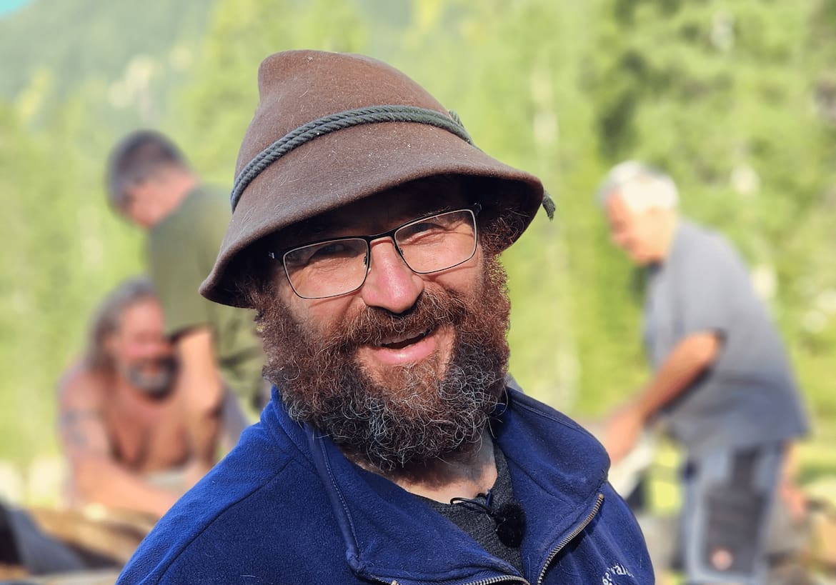 Wolfgang Ott hat die größte Herde im Kleinwalsertal zu hüten.